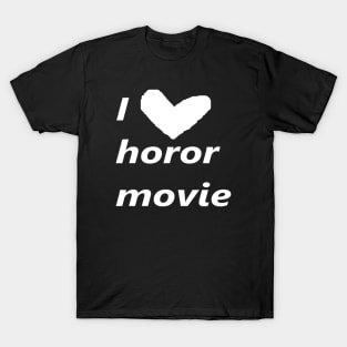 Love Horor Movie T-Shirt